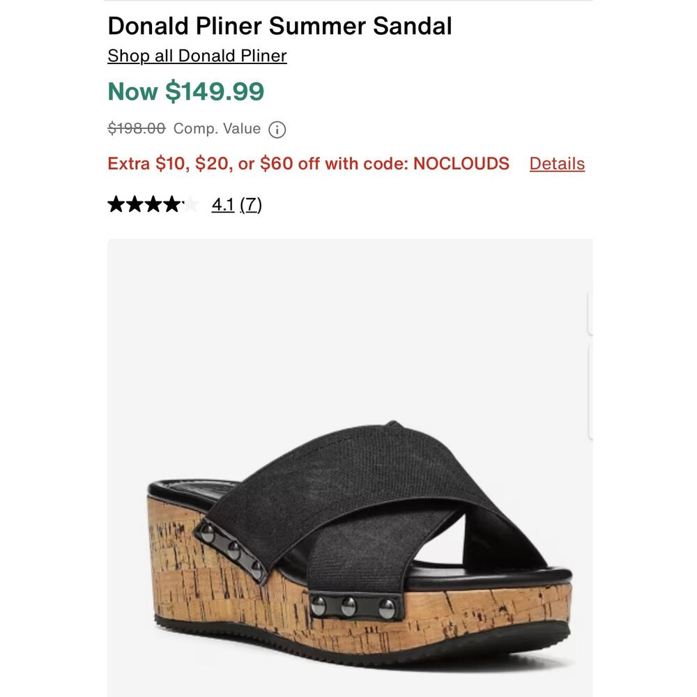 Donald Pliner Summer Sandal